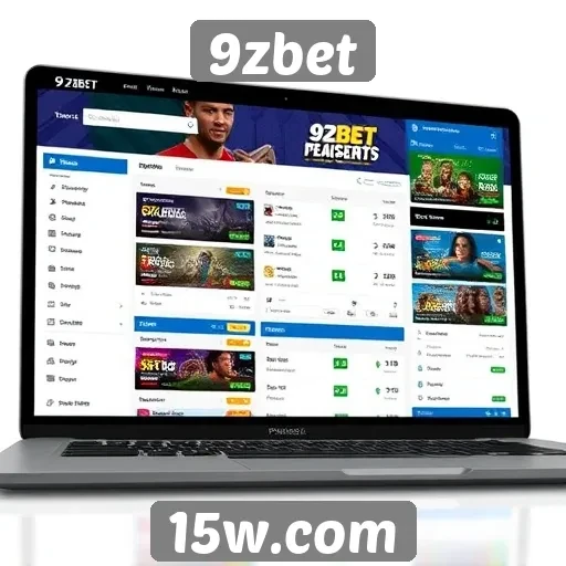 Análise da interface do usuário do site 9zbet